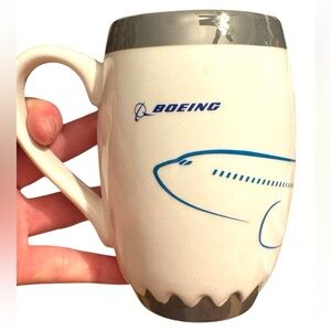 Boeing Collection: BOEING 737 MAX Engine Coffee Mug, 20 Oz, Aviation Jets Cup